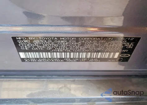 2013 Lexus Gs 350 Base z USA, uszkodzony, nr VIN JTHBE1BL1D5009160